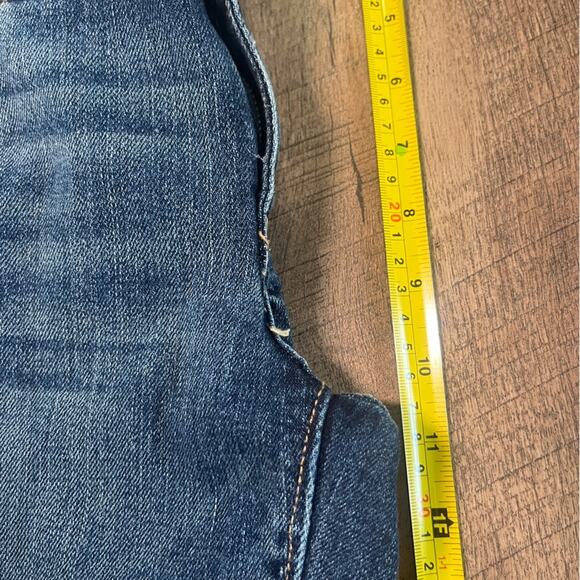 American Eagle Artist Stretch Jeans Womens Size 6 Cropped Denim Simple Casual - Picture 8 of 10
